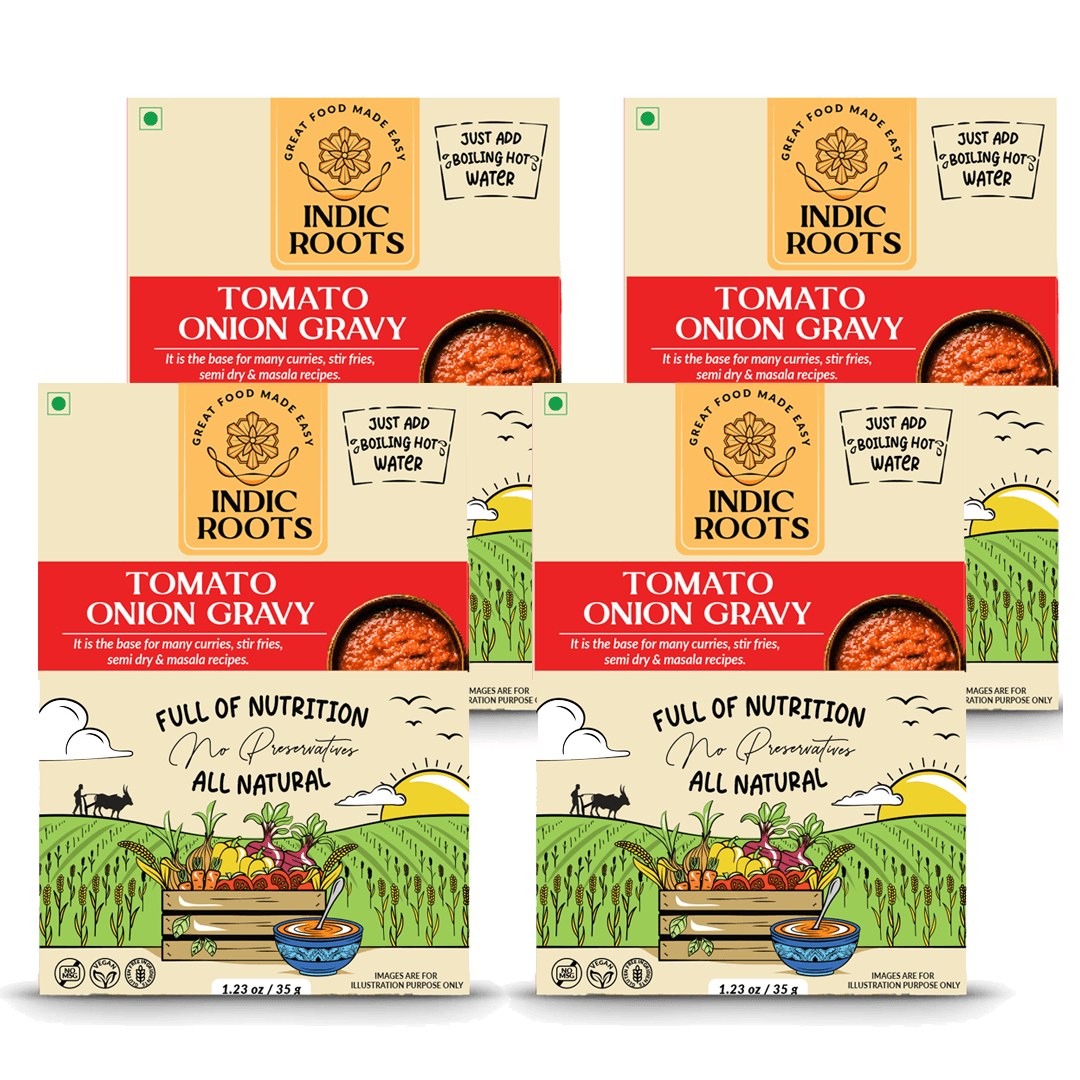 Tomato Onion Gravy - Indic Roots (Formerly Organic Roots)