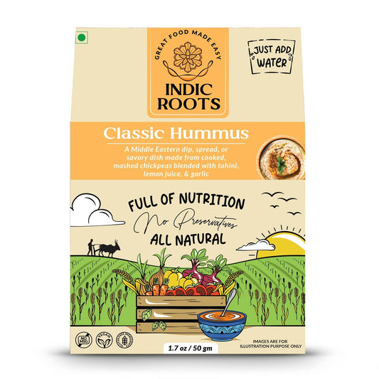 Classic Hummus - Indic Roots (Formerly Organic Roots)