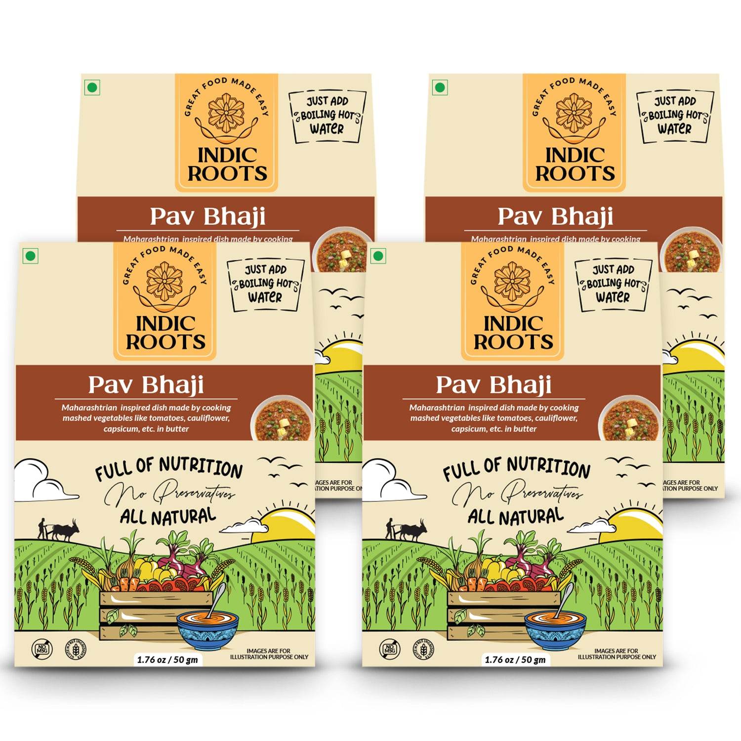 Pav Bhaji - Indic Roots (Formerly Organic Roots)
