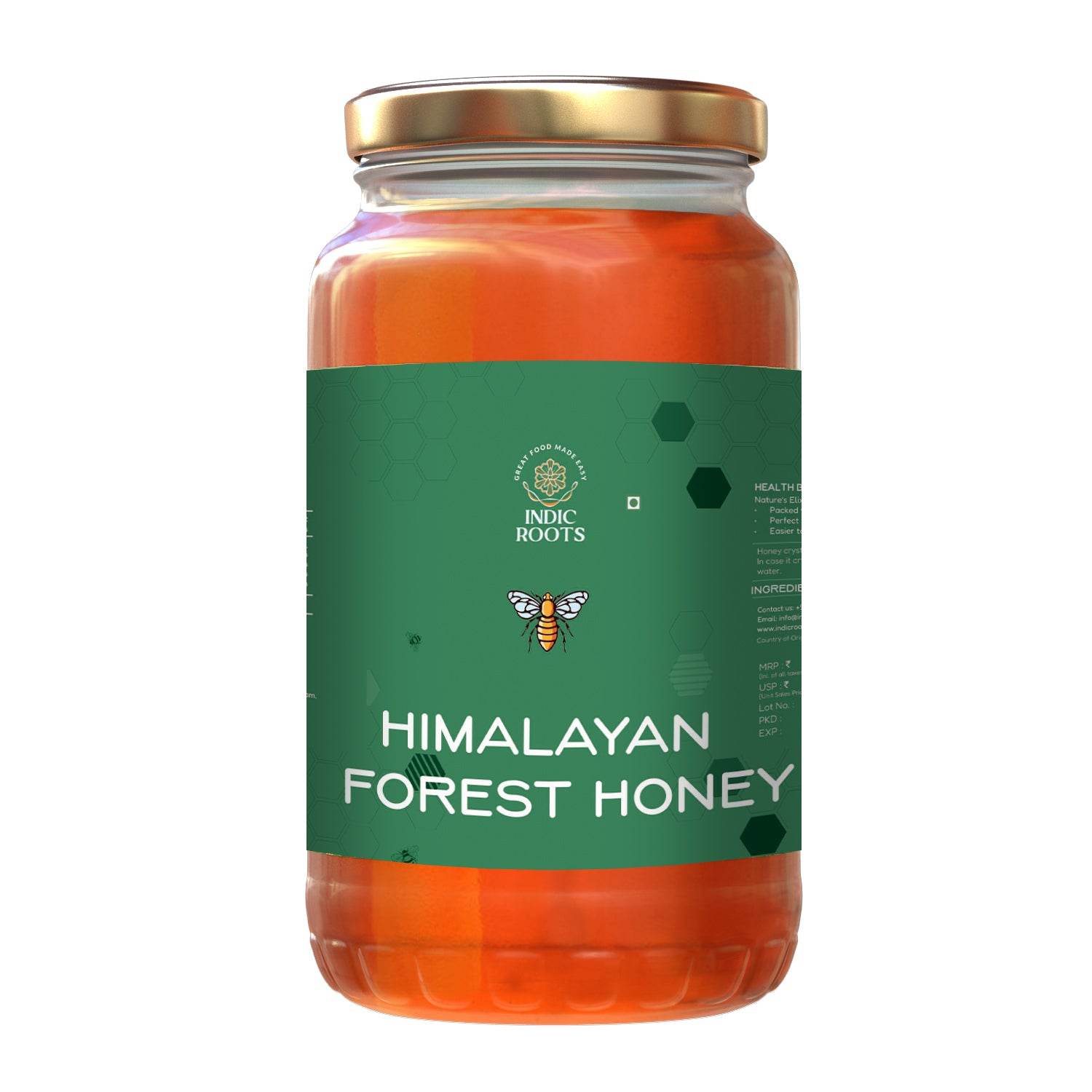Himalayan Forest Honey - Indic Roots (Formerly Organic Roots)