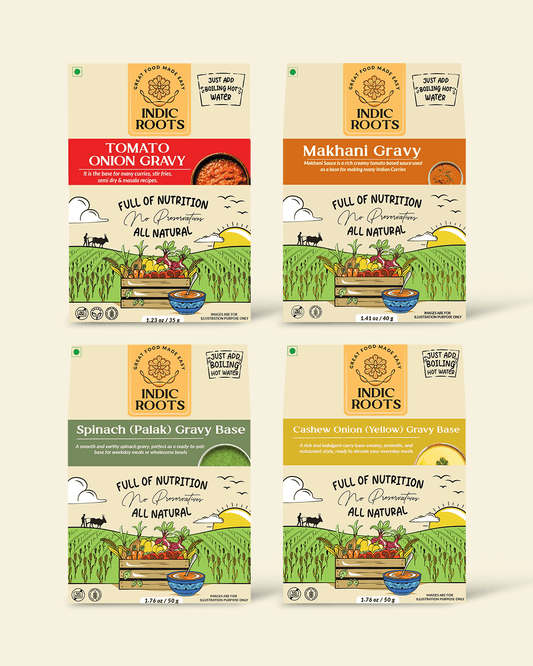 Gravy Bundle - Pack of 4 - Indic Roots