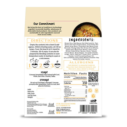 MultiGrain Khichdi - Indic Roots