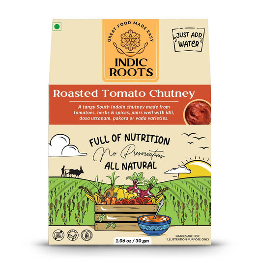 Roasted Tomato Chutney - Indic Roots
