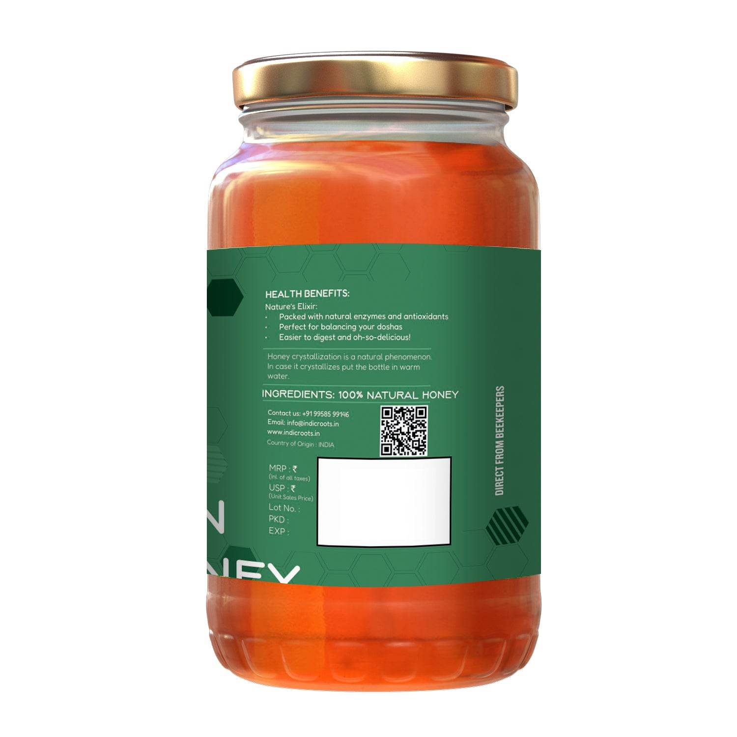 Himalayan Forest Honey - Indic Roots (Formerly Organic Roots)