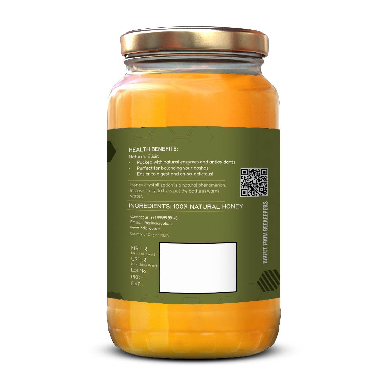 Tulsi Honey - Indic Roots (Formerly Organic Roots)