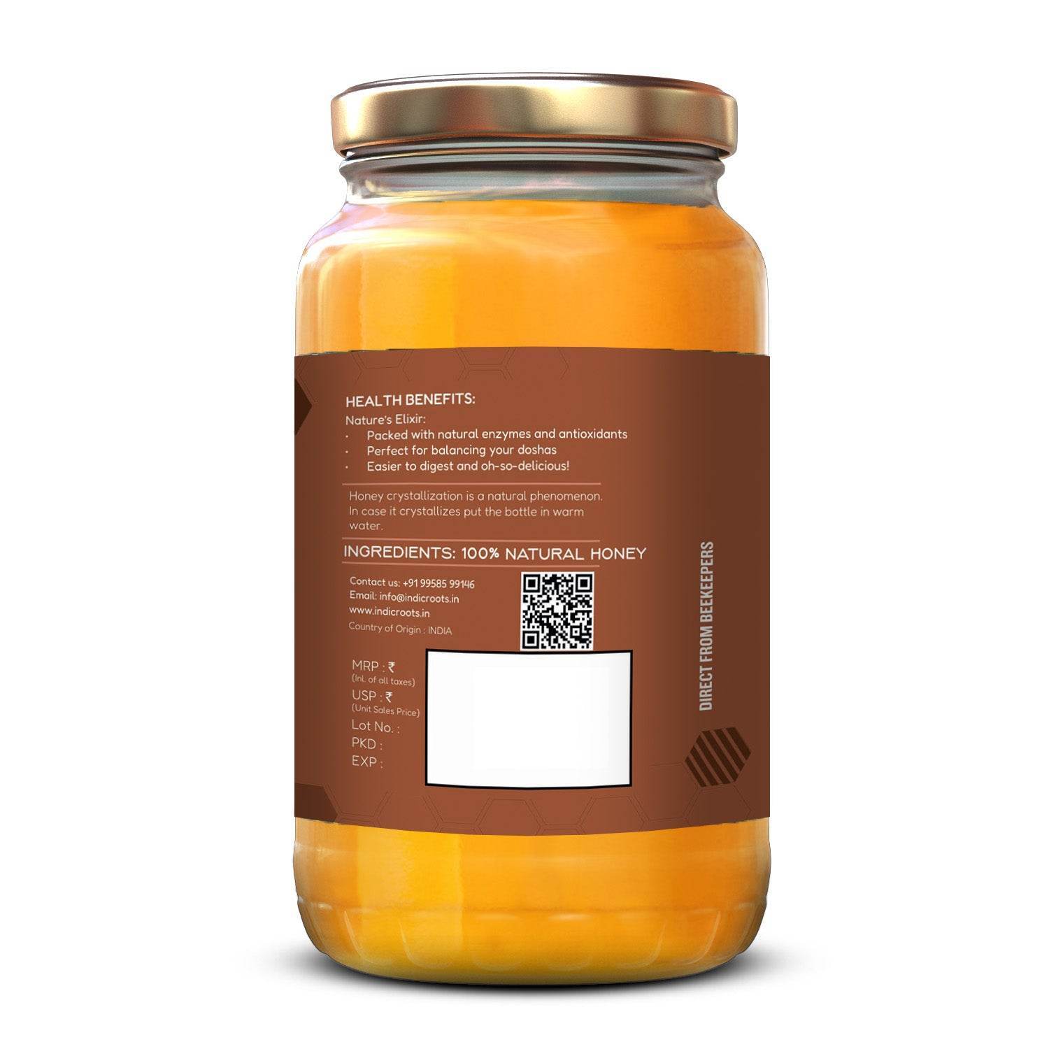 Acacia Honey - Indic Roots (Formerly Organic Roots)
