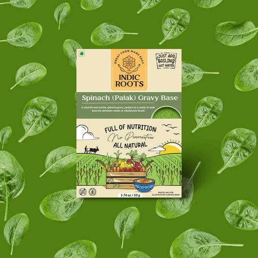 Spinach (Palak) Gravy Base - Indic Roots