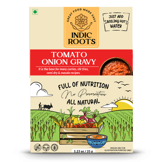 Tomato Onion Gravy - Indic Roots (Formerly Organic Roots)