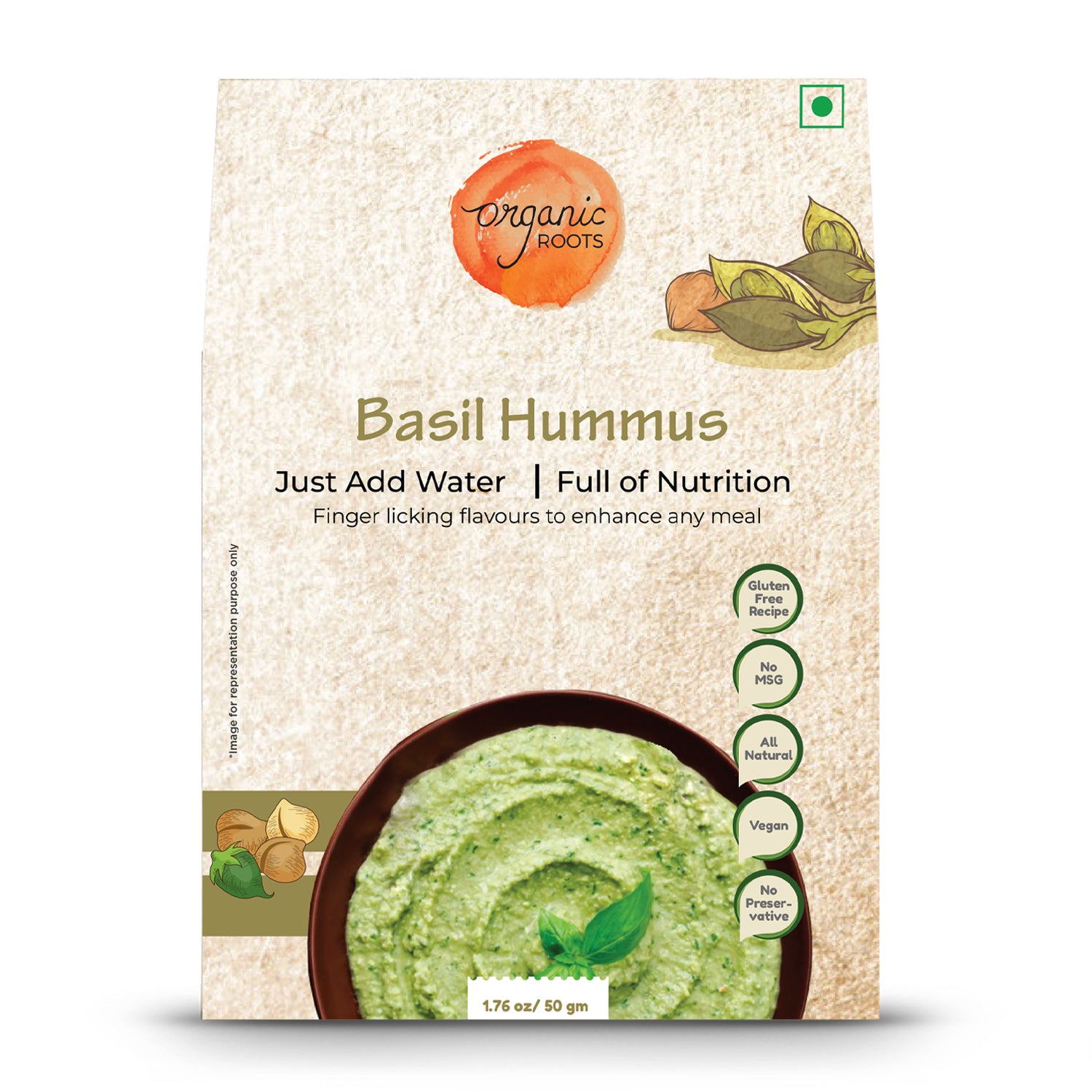 Basil Hummus