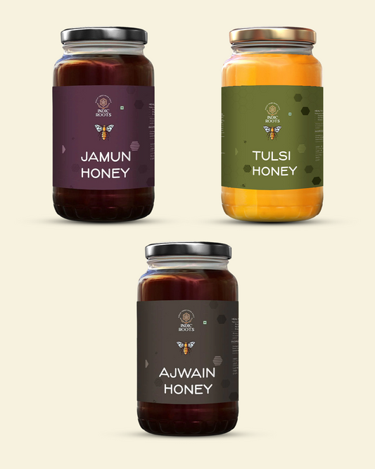 The Wellness Honey Trio - Pack of 3