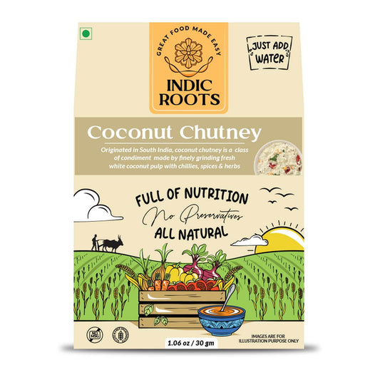 Coconut Chutney - Indic Roots