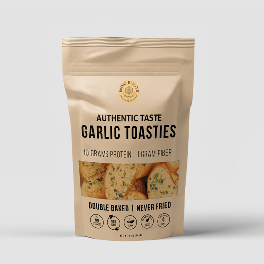 Garlic Toasties - Indic Roots