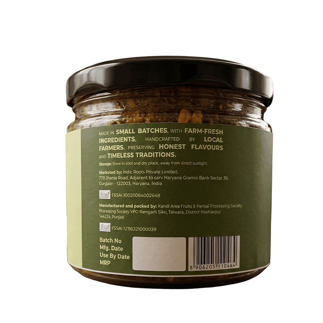 Green Chilli Pickle 250gm - Indic Roots
