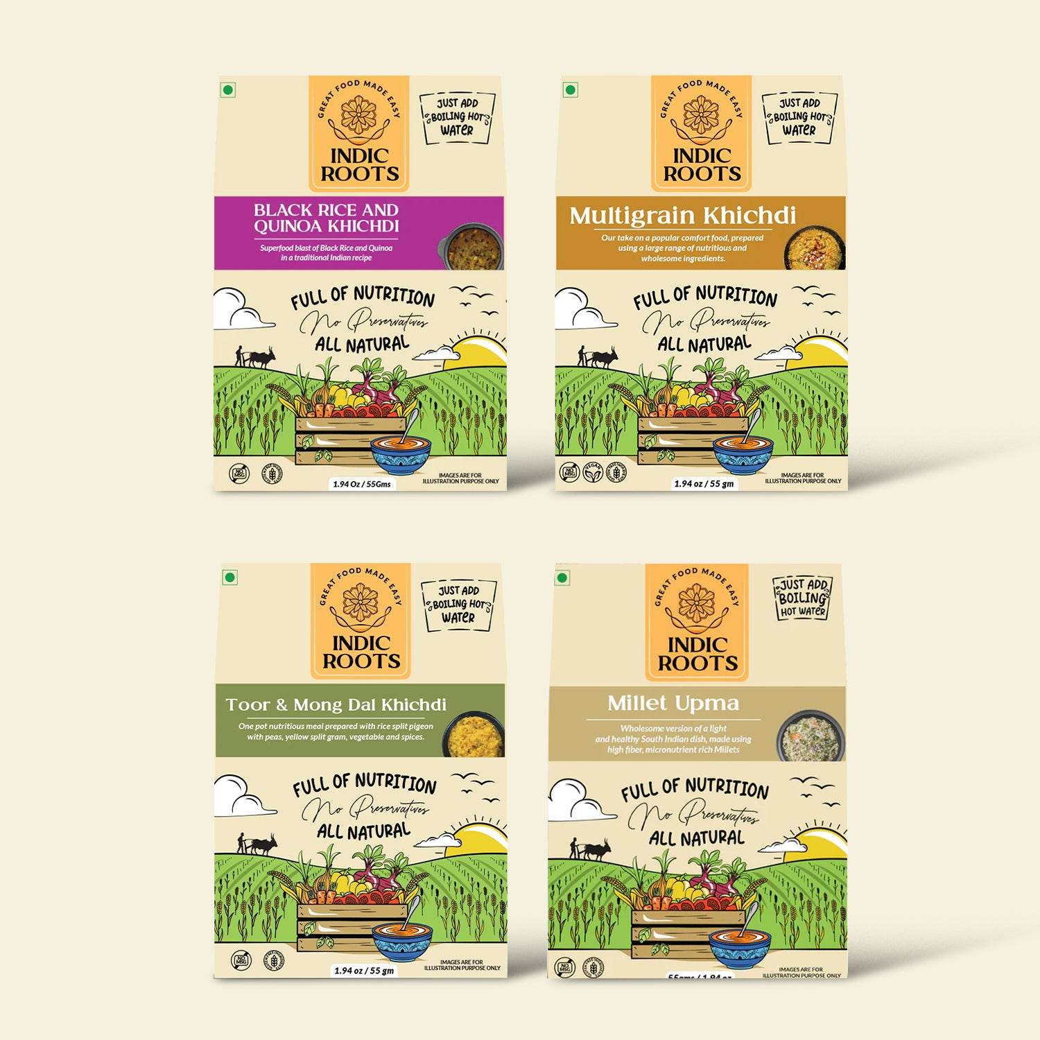 Khichdi Travel Pack - Indic Roots