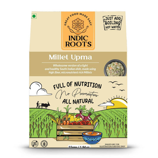Millet Upma - Indic Roots