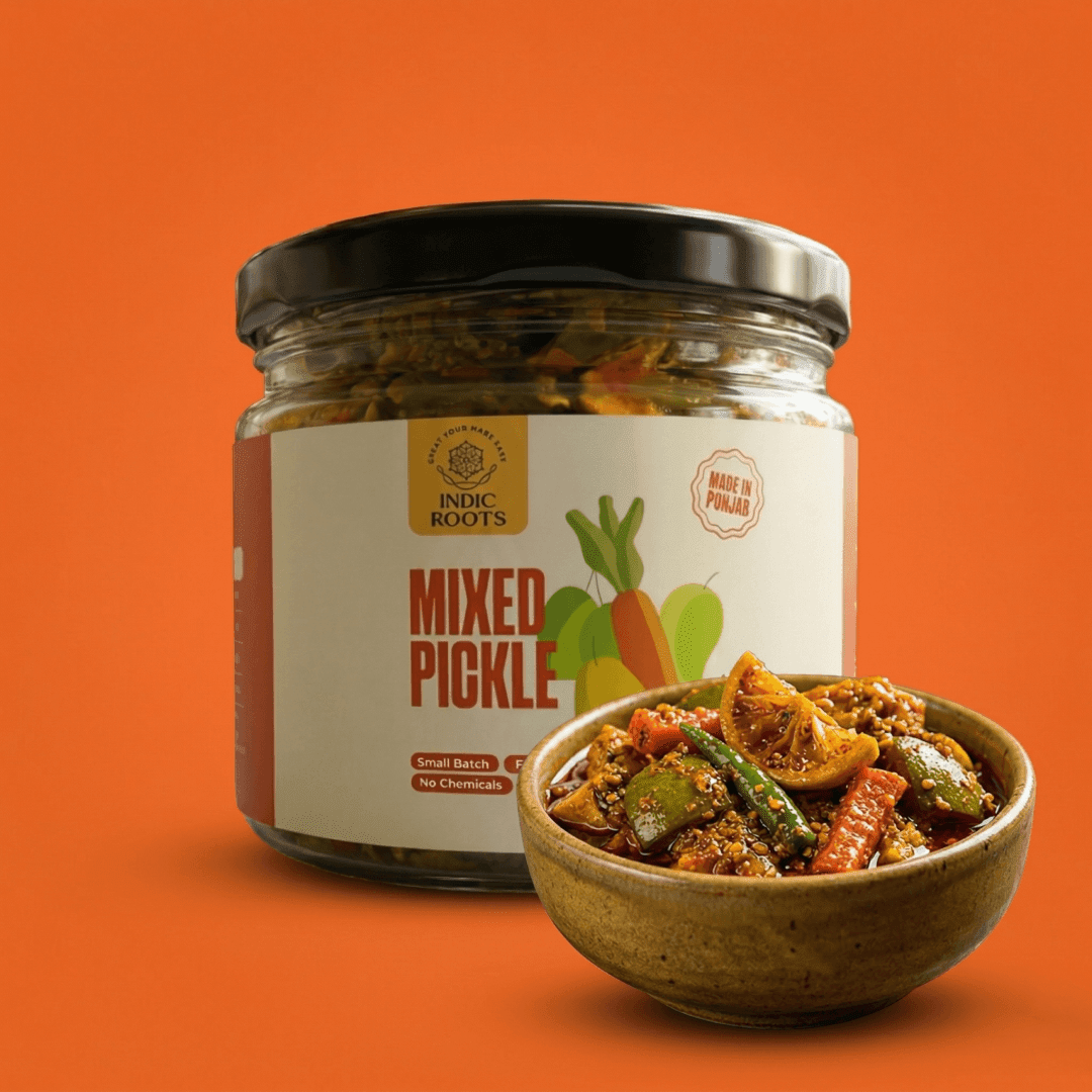 Mixed Pickle 275gm - Indic Roots