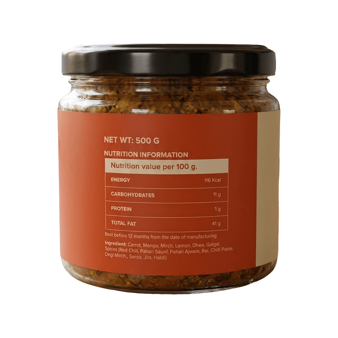 Mixed Pickle 275gm - Indic Roots