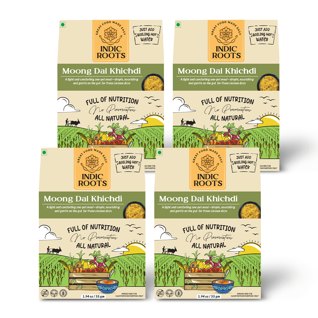 Moong Dal Vegetable Khichdi (Copy) - Indic Roots