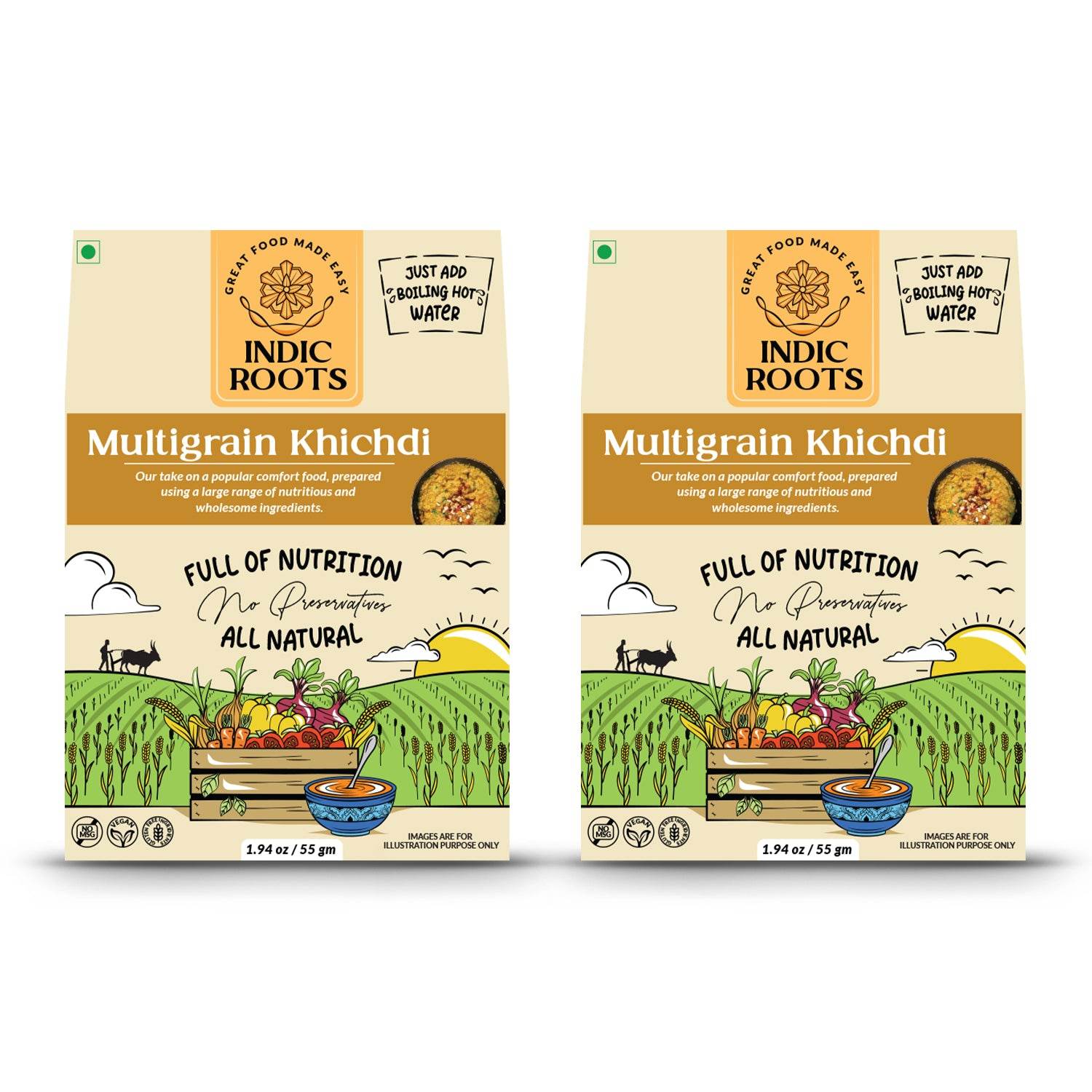 MultiGrain Khichdi - Indic Roots