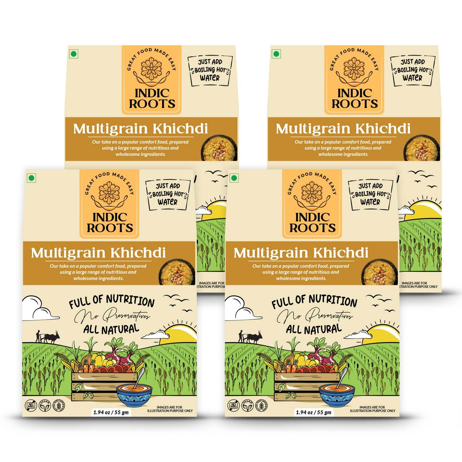 MultiGrain Khichdi - Indic Roots