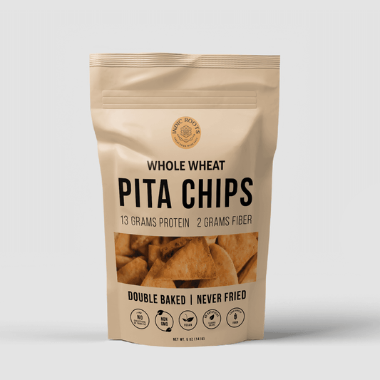 Pita Chips Whole Wheat (100 gms) - Indic Roots