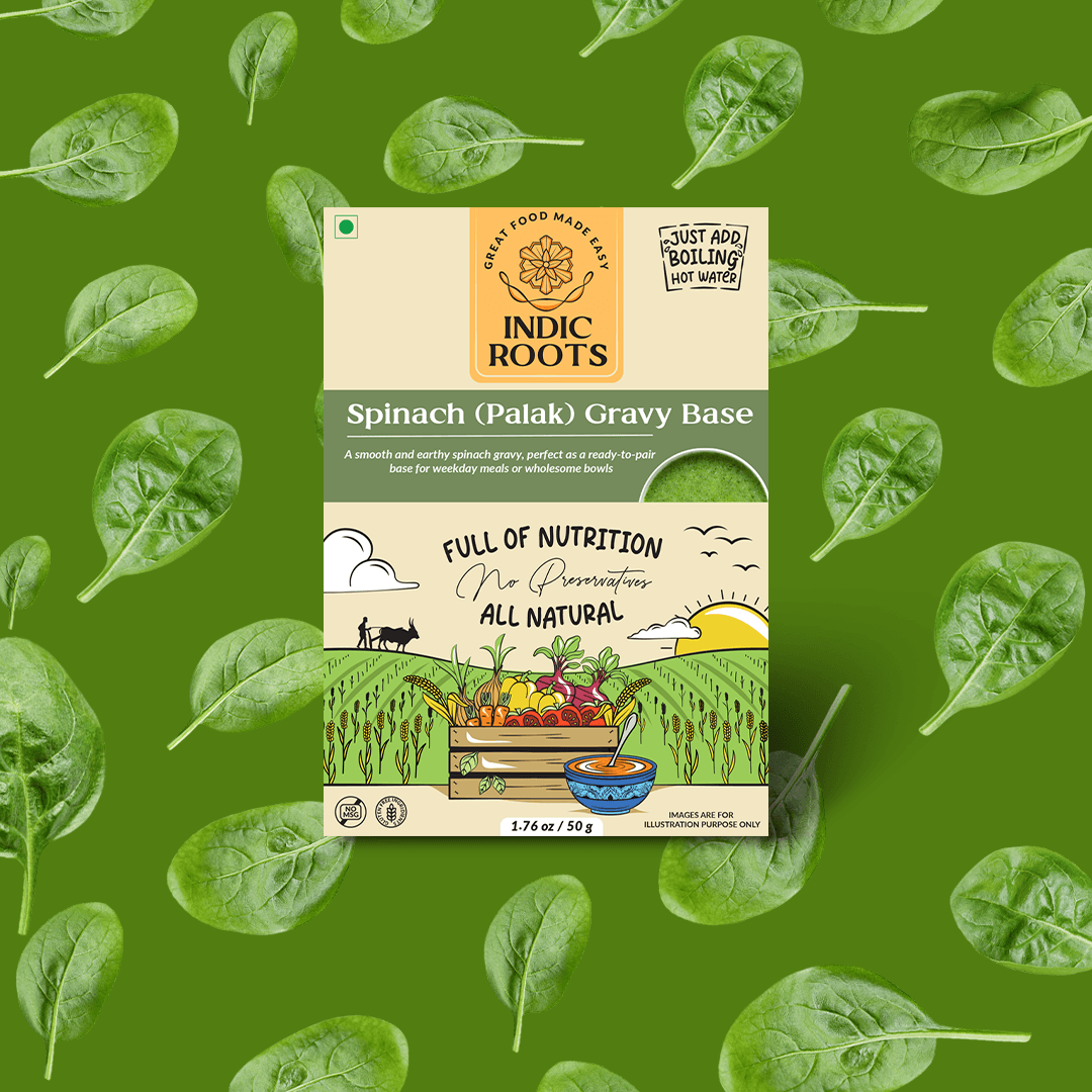 Spinach (Palak) Gravy Base - Indic Roots