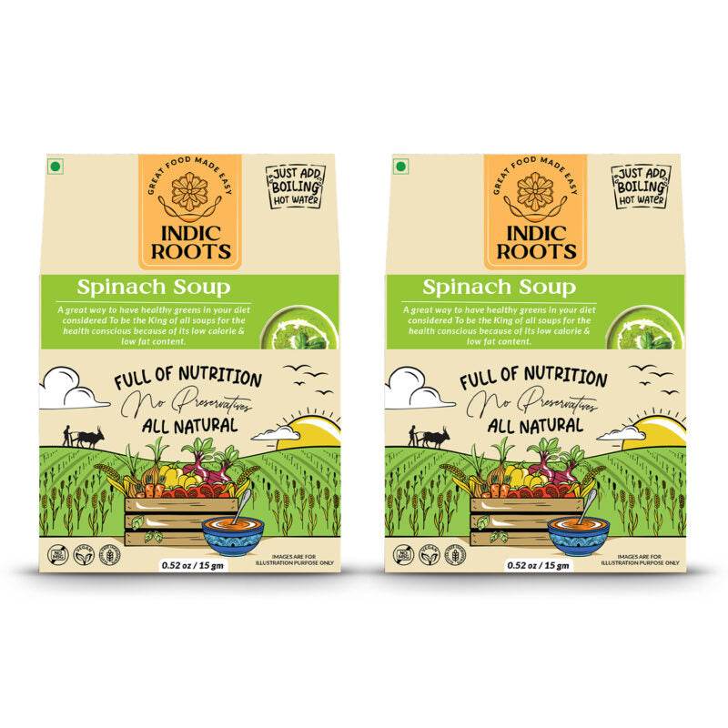 Spinach Soup - Indic Roots