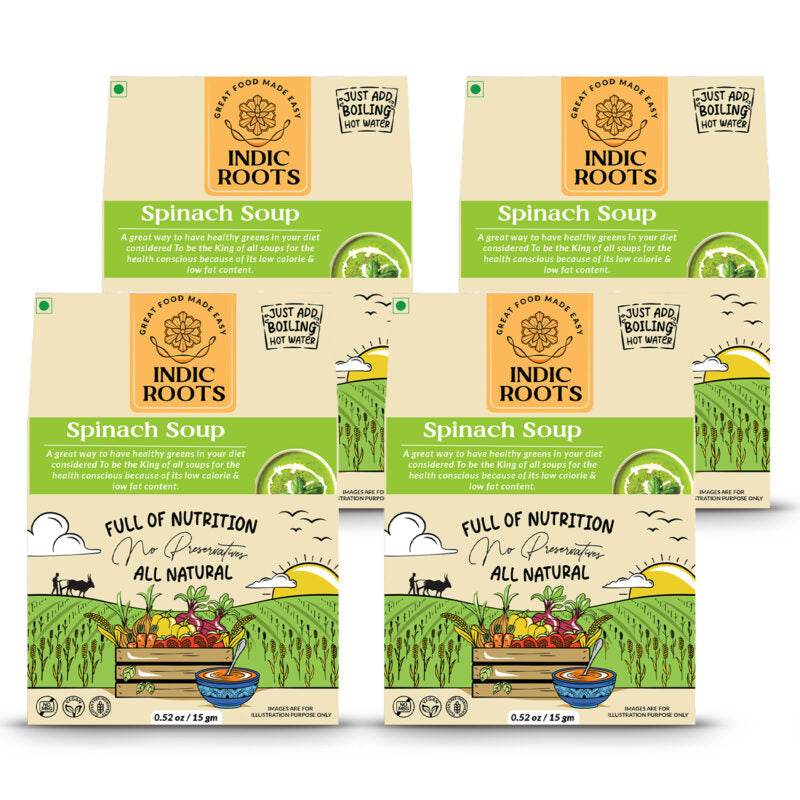 Spinach Soup - Indic Roots